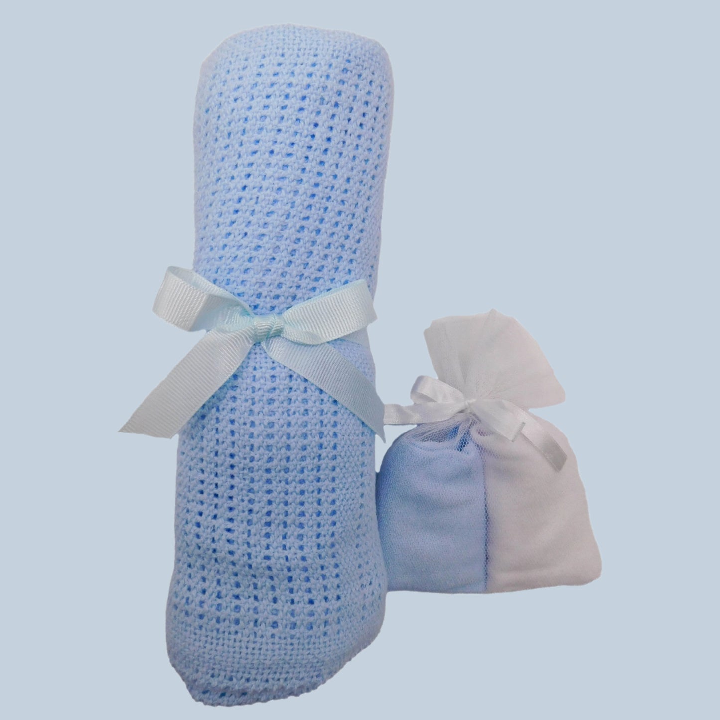 Elephant-themed Keepsake Box in Blue