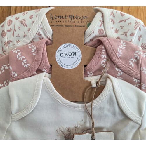 Organic Baby Girl Gift Hamper - Luxury Newborn Eco-Friendly Baby Set