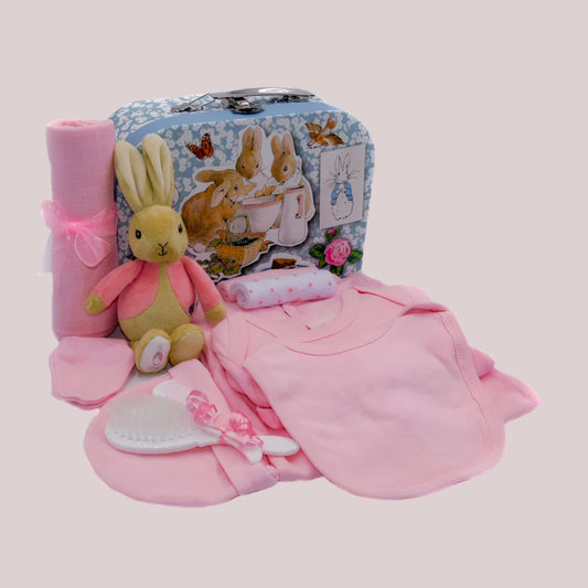 'Flopsy Bunny' Gift Set for Newborn Baby Girls