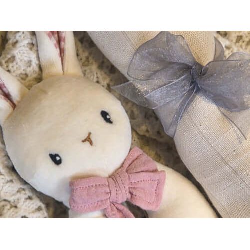Organic Baby Girl Gift Hamper - Luxury Newborn Eco-Friendly Baby Set